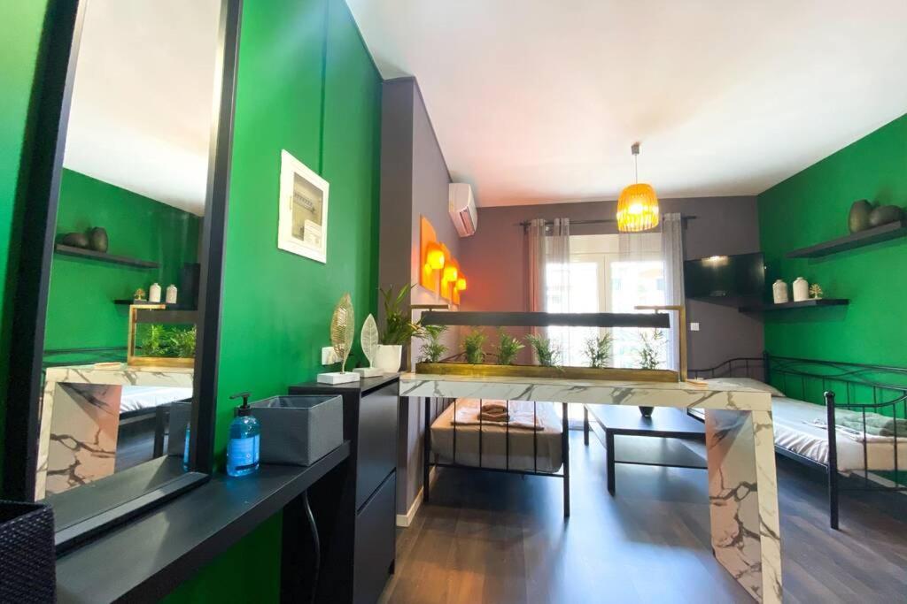 Green Apartment With View Komotiní Ngoại thất bức ảnh